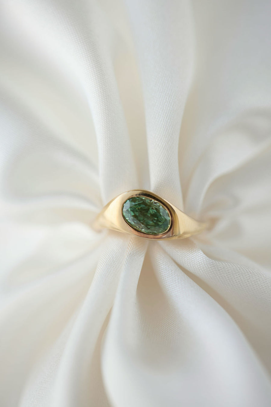 Dual Green Marlow | Oval – June Rings
