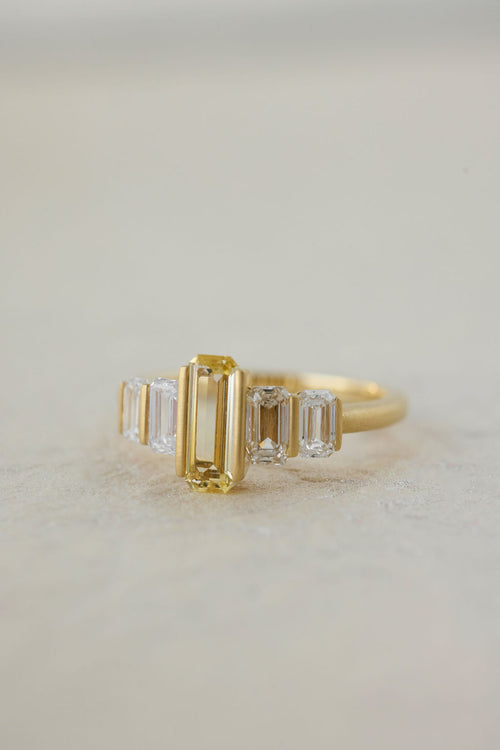 Sapphire & Diamond Five-Stone | OAK