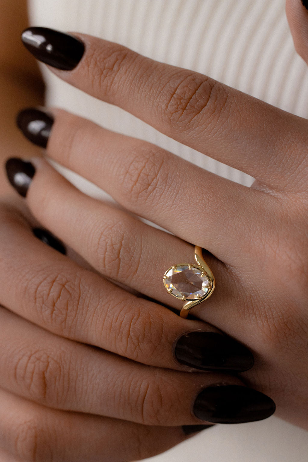 Estelle ||  Rose Cut Oval