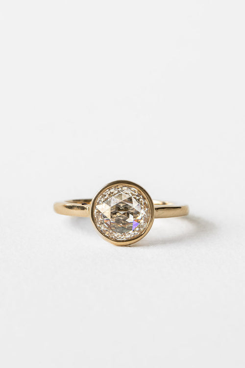 June Bezel || Rose Cut Round || Ready to Ship