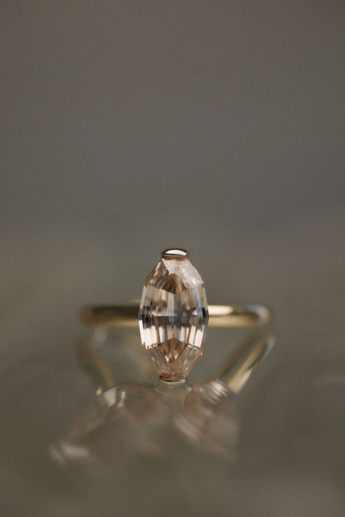 Celine | Champagne Step-Cut Moval