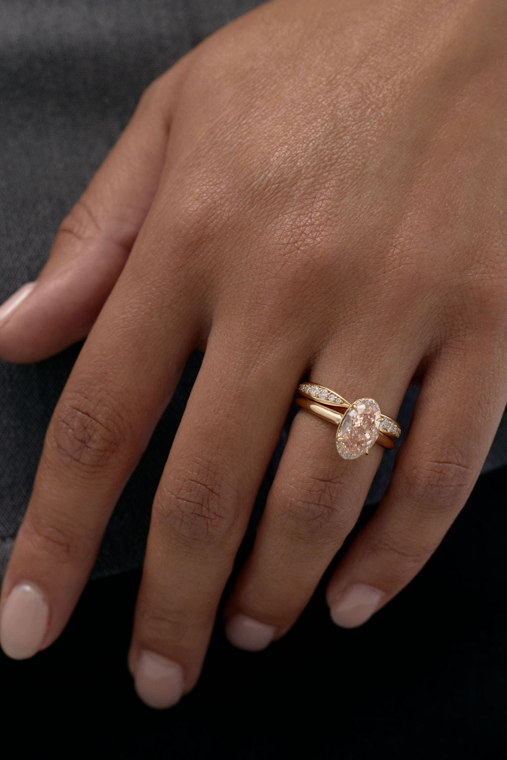 Champagne Caraway || Oval