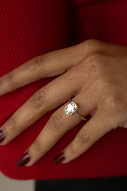 June Bezel | Antique Cut Elongated Cushion