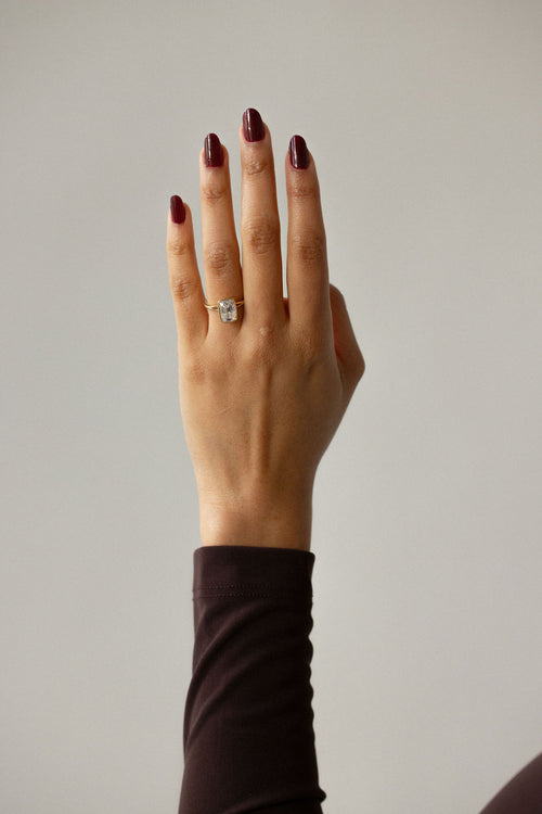 Fleur | Antique Cut || Old Mine Elongated Cushion