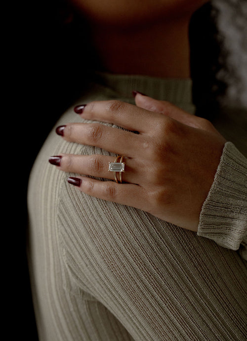 Eden | Elongated Emerald | Ready to Ship