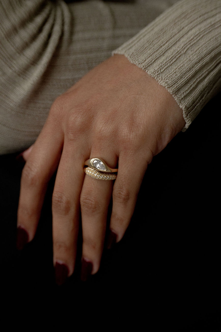 Marlow || East-West Pear – June Rings
