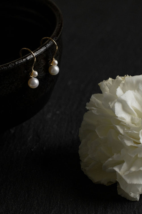 Dual Pearl Dangle