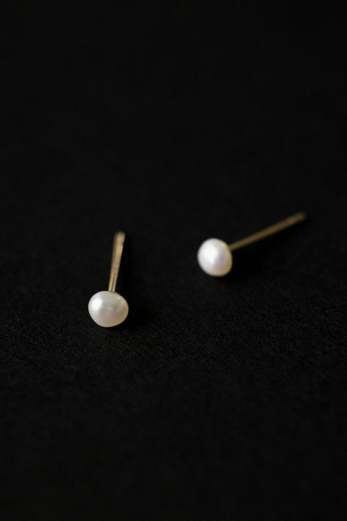 Dainty Pearl Studs