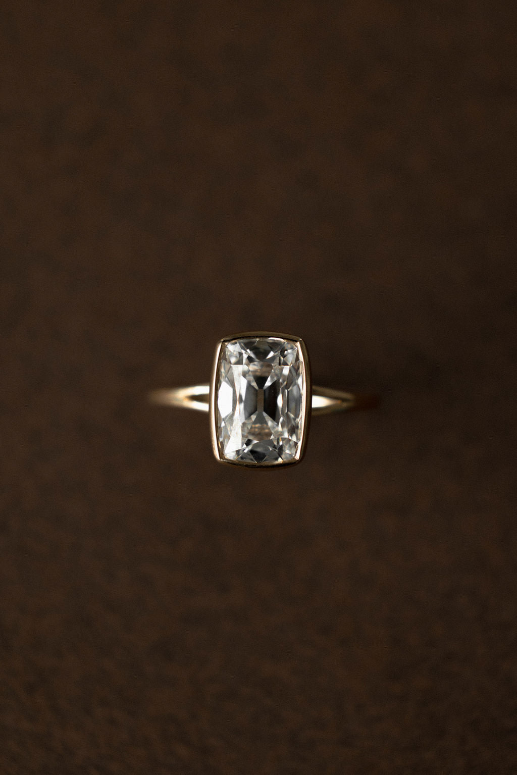 Fleur | Antique Cut || Old Mine Elongated Cushion – June Rings