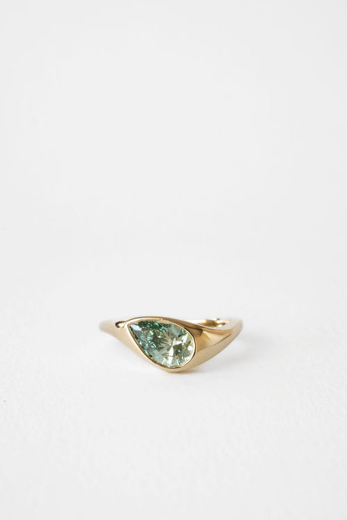 Marlow || Green Diamond Pear Ready to Ship
