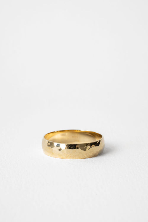 Hammered Round Cigar Band