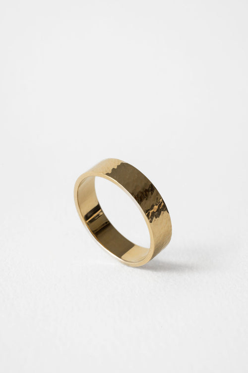 Hammered Flat Cigar Band