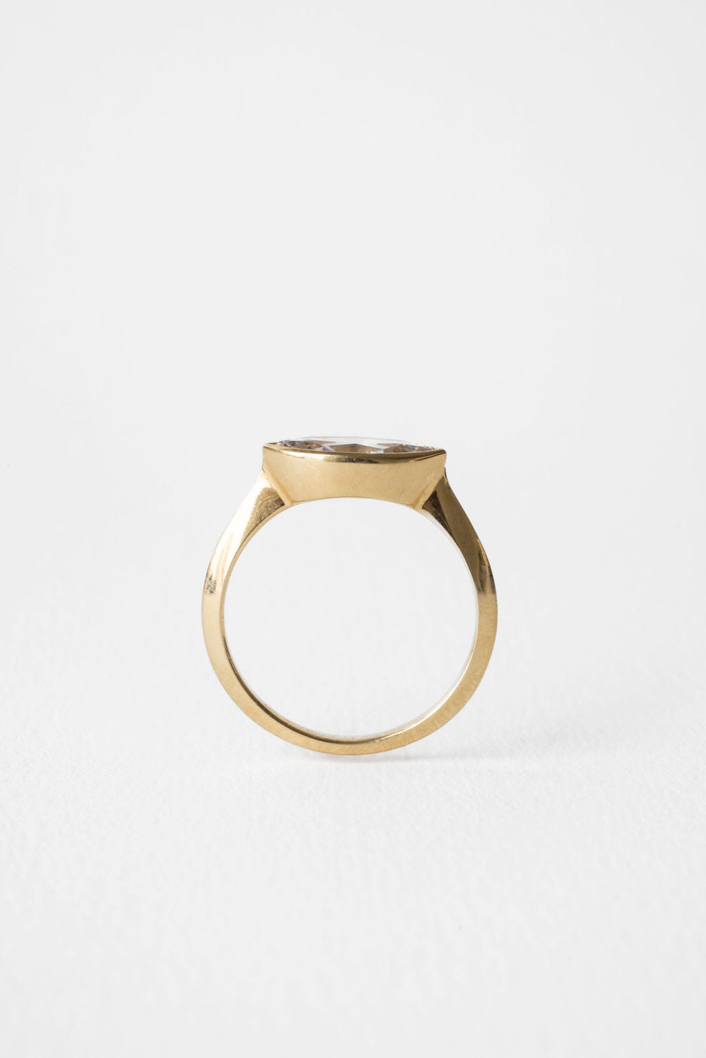 Zinnia East West Marquise June Rings