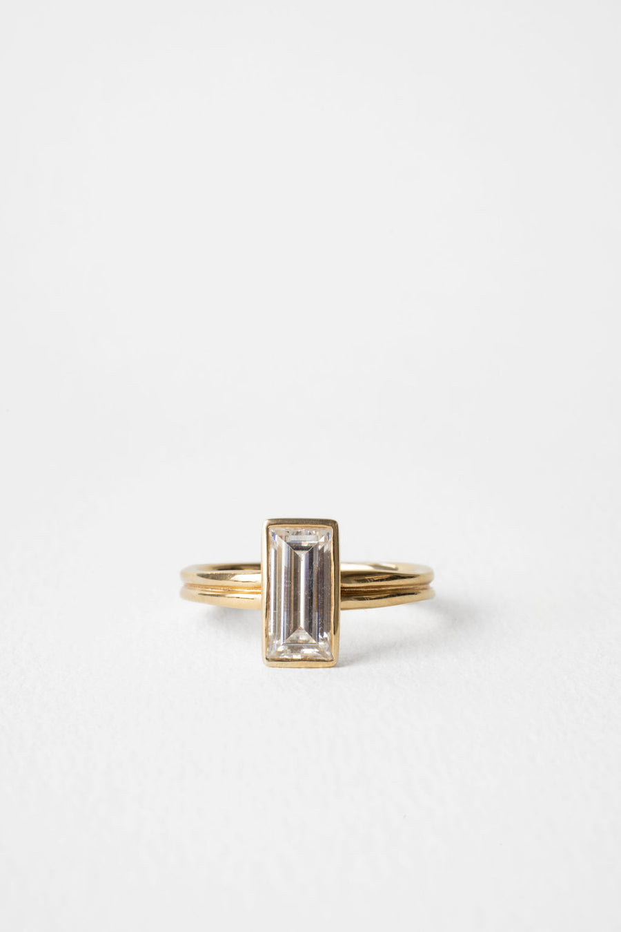 Ivory || Baguette – June Rings