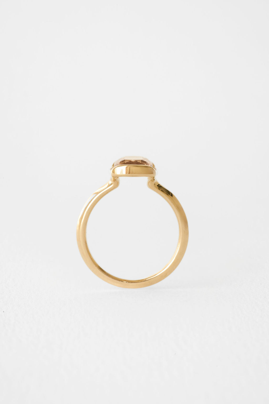 Champagne Dove | Rose cut cushion