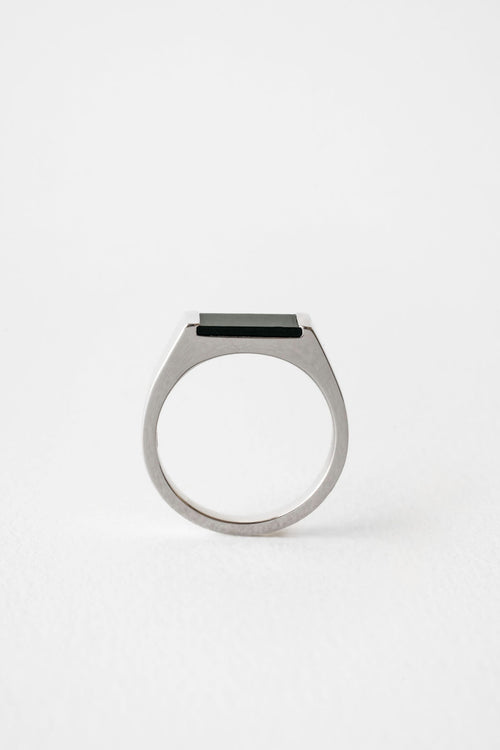 Rectangle Onyx Signet