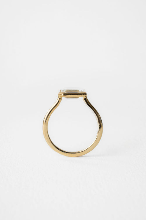 June Bezel | Antique Cut || Portrait Emerald