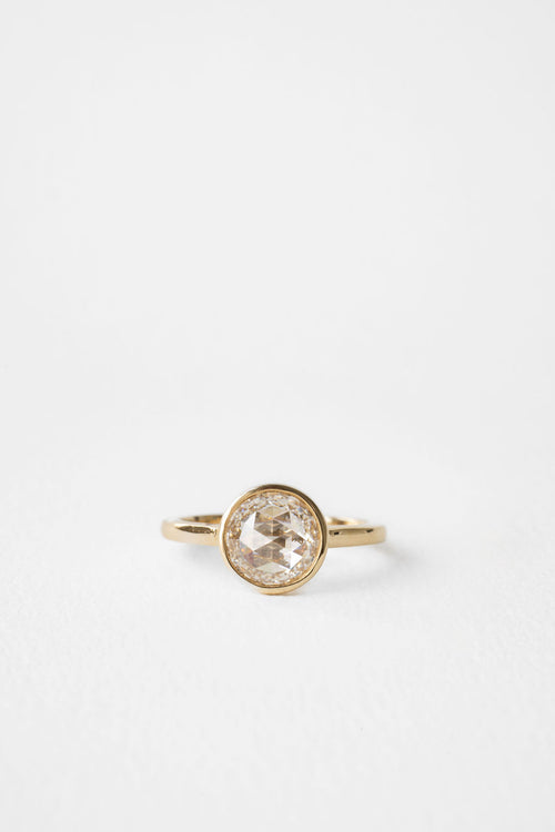 June Bezel | Antique Cut || Rose Round