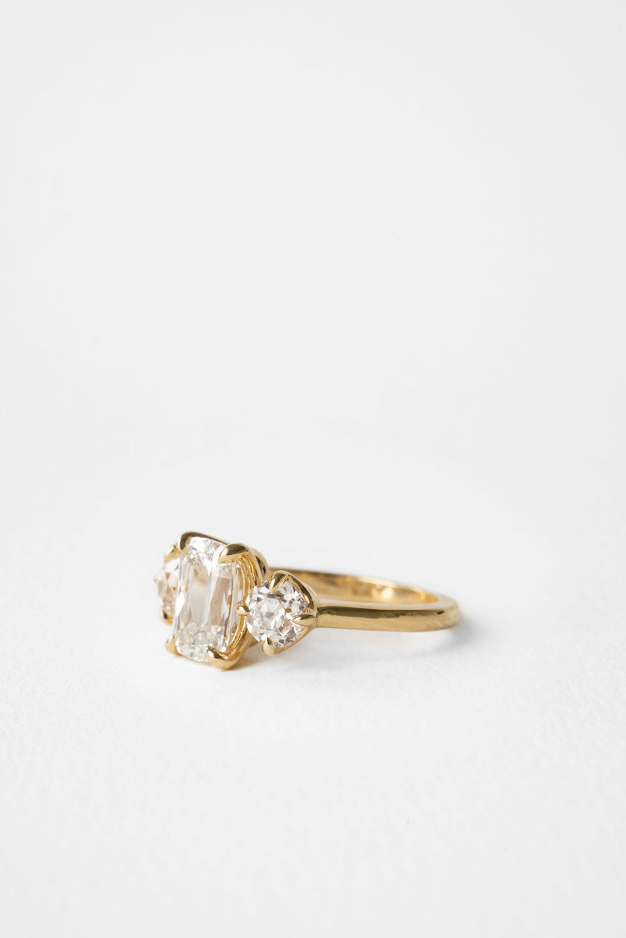 Azure Diamond June Rings
