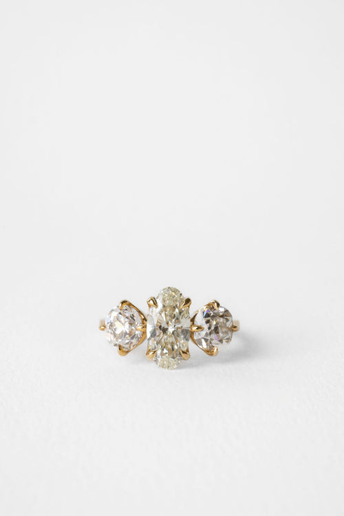 Moval & Old Mine Three-Stone | OAK