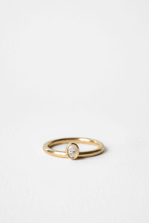 Custom Oval Toi et Moi | R882