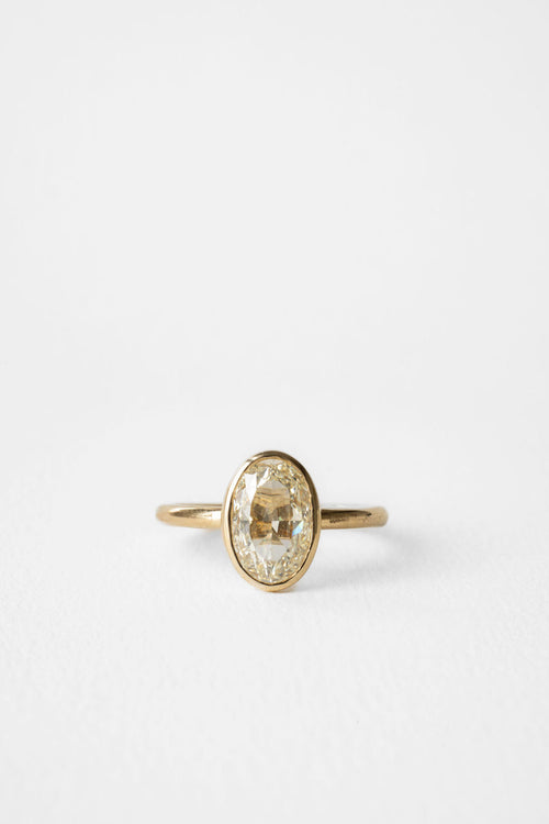Custom Oval Toi et Moi | R882