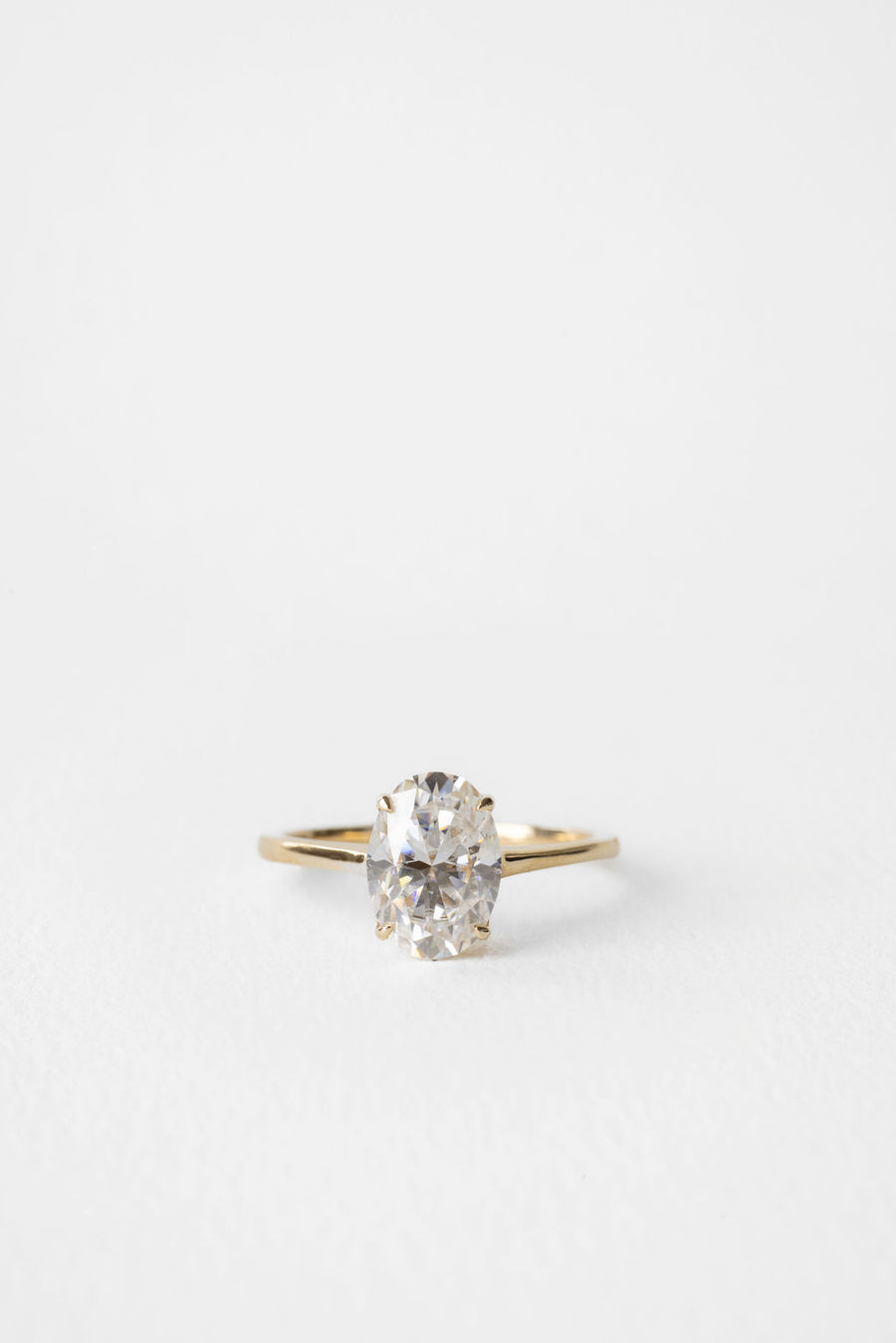 June Solitaire || Oval – June Rings