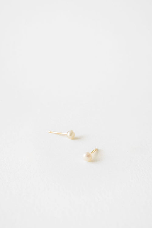 Dainty Pearl Studs
