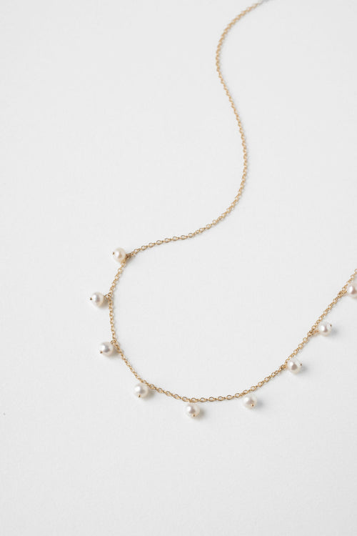 Pearl Satellite Necklace