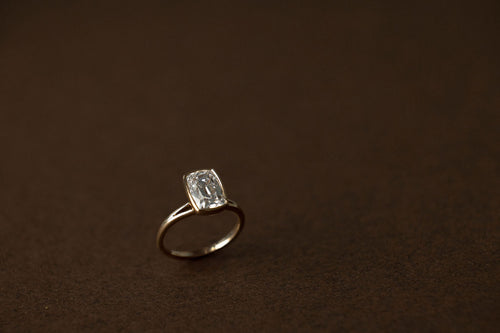 Fleur | Antique Cut || Old Mine Elongated Cushion