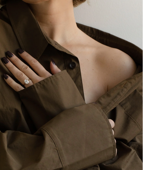 Reece & Bri | Oval Bezel Ring
