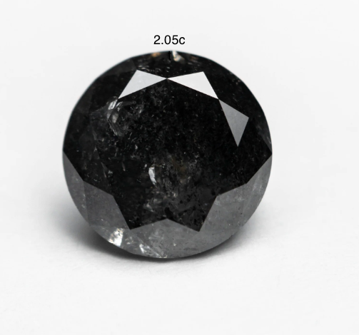 Custon Black Diamond Solitaire | C131
