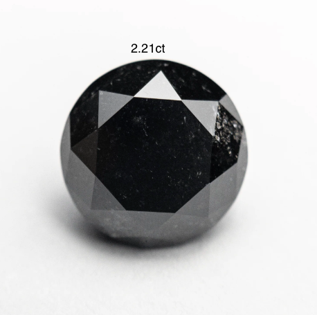 Custon Black Diamond Solitaire | C131