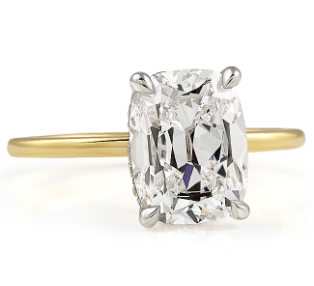 Custom Cushion Solitaire | C284