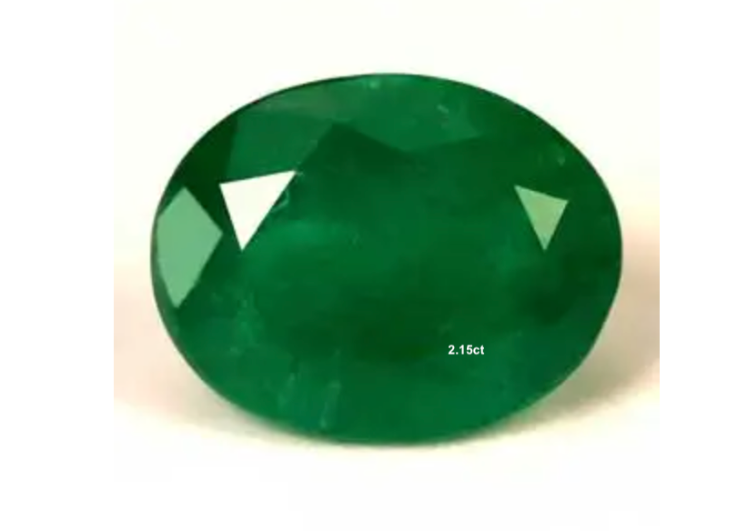 Locke | East-West Green Emerald Oval | Quote P528
