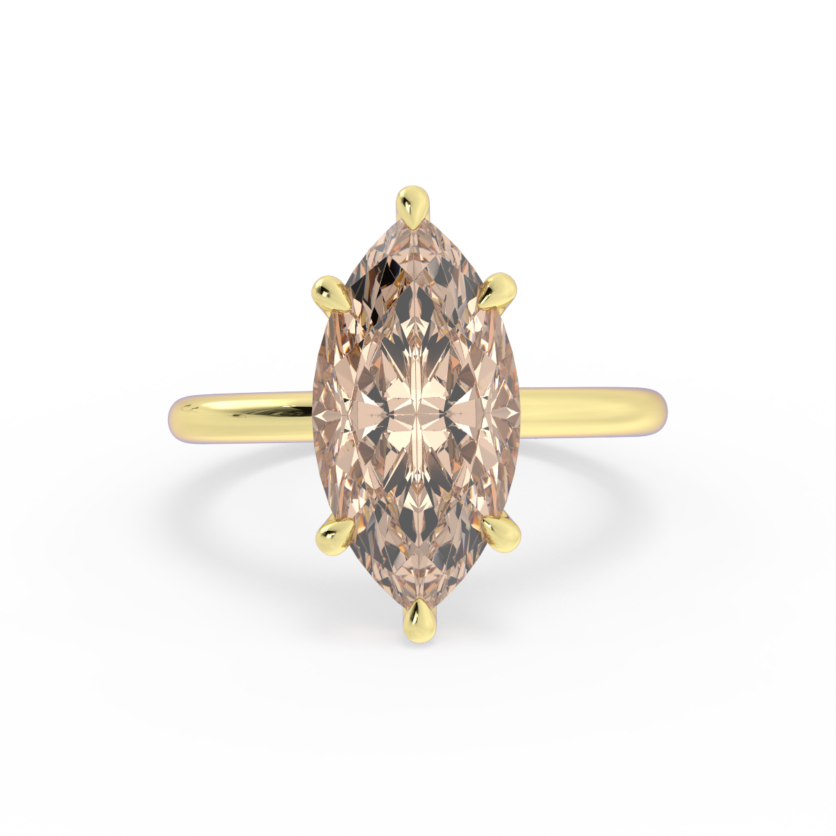 Champagne Marquise Solitaire | Quote P787
