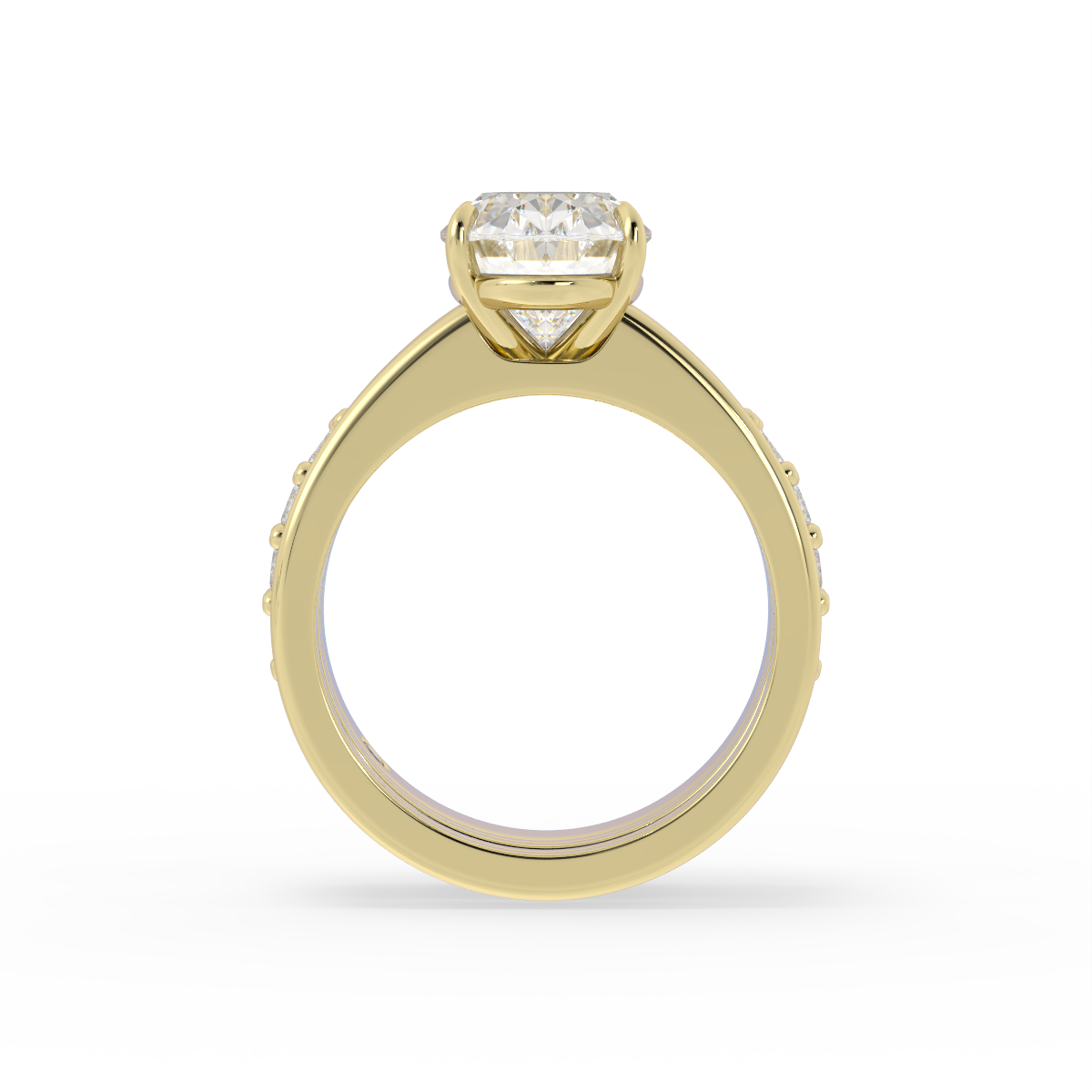 June Studio | Custom Eternity Band P754 (view 3)