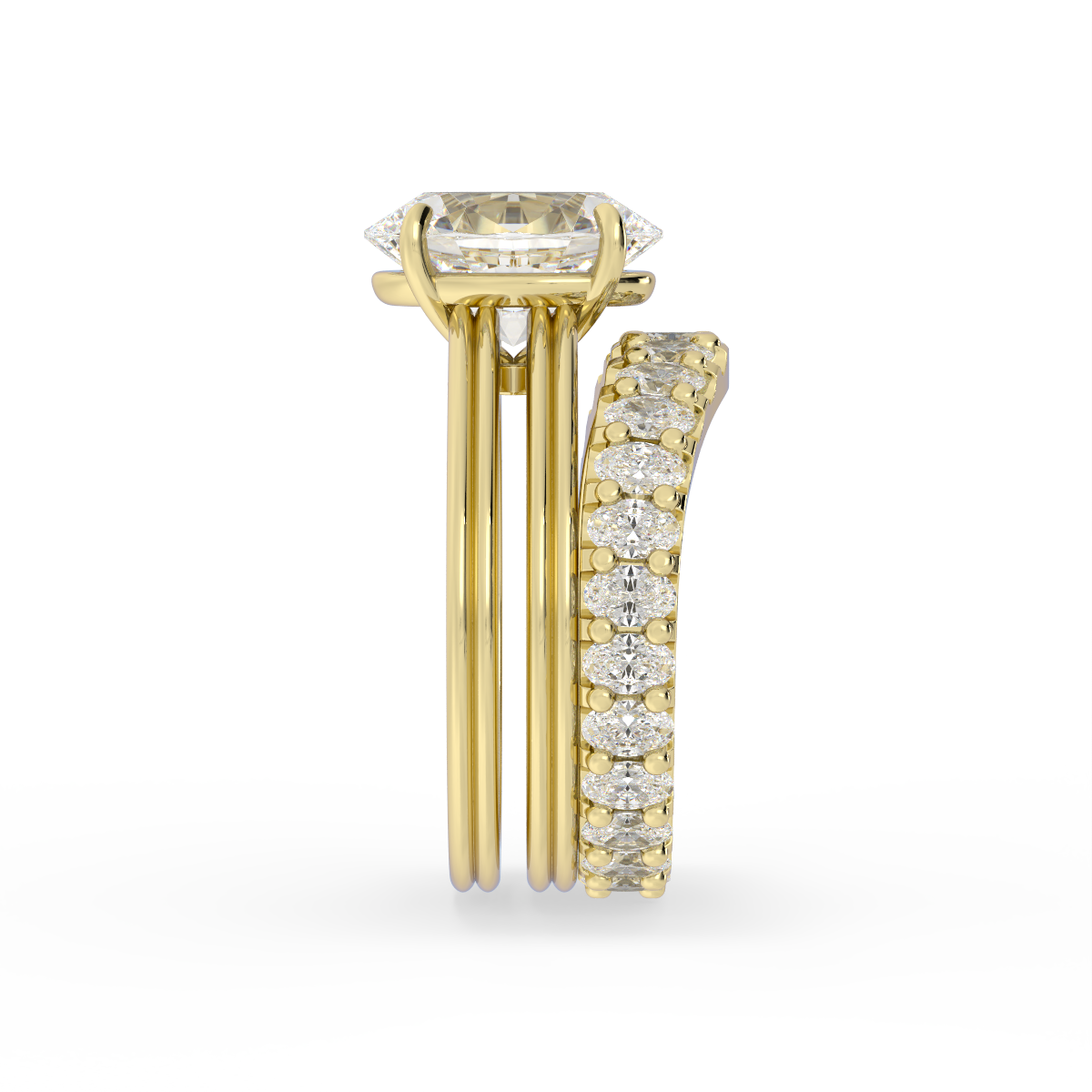 June Studio | Custom Eternity Band P754 (view 4)