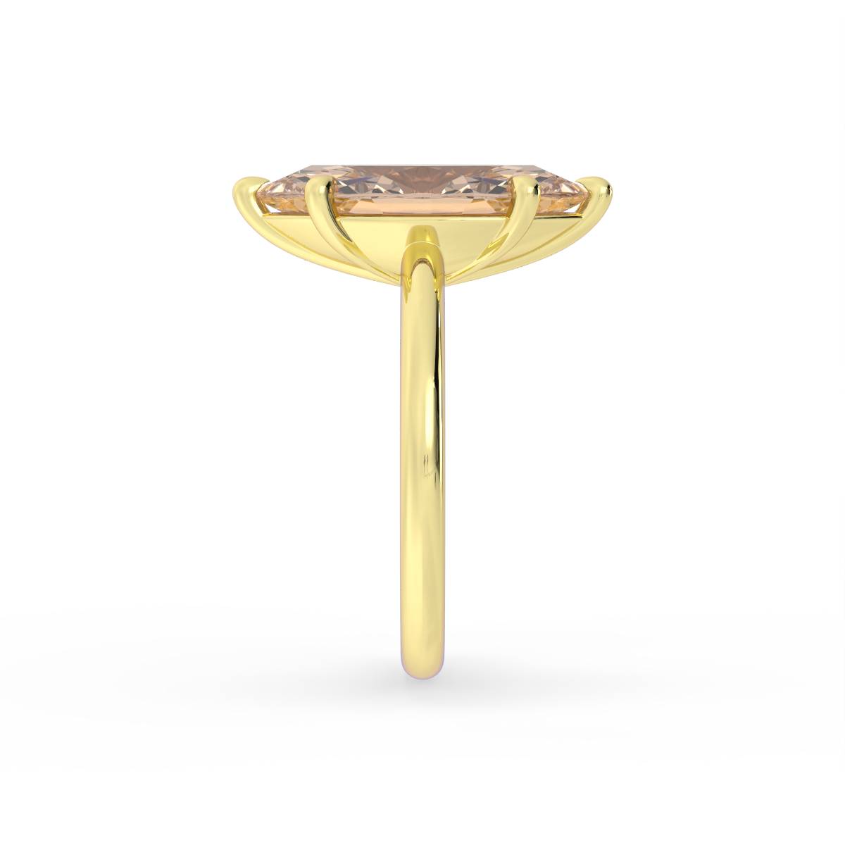 Champagne Marquise Solitaire | Quote P787 (view 3)