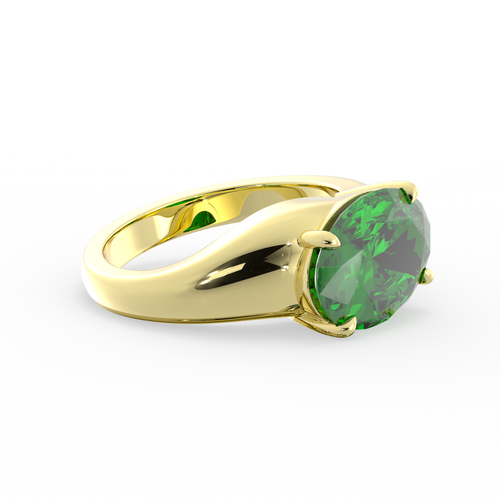 Locke | East-West Green Emerald Oval | Quote P528