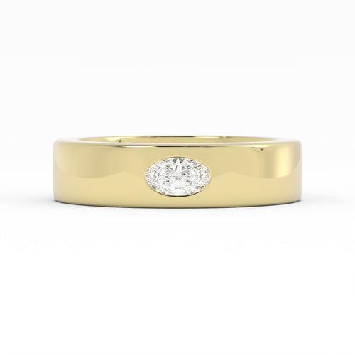 Two Custom Wedding Bands | B1071B