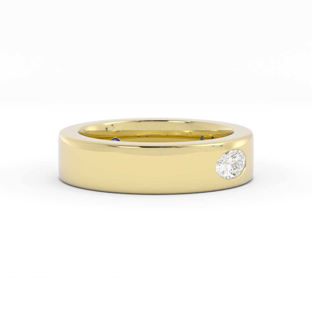 Two Custom Wedding Bands | B1071B