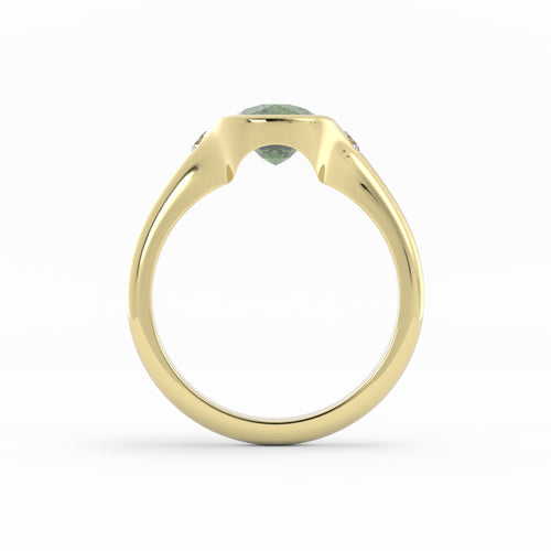 Montana Sapphire Signet