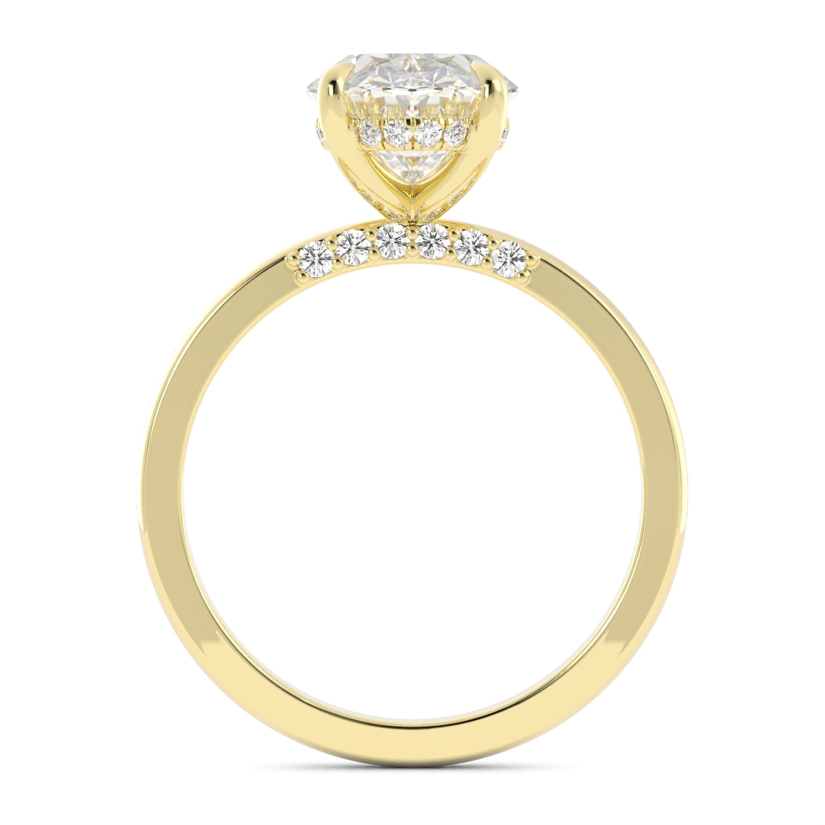 Jeremy | Custom Oval Solitaire
