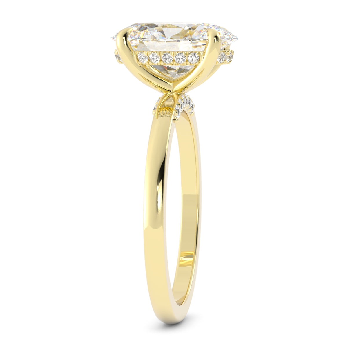 Jeremy | Custom Oval Solitaire