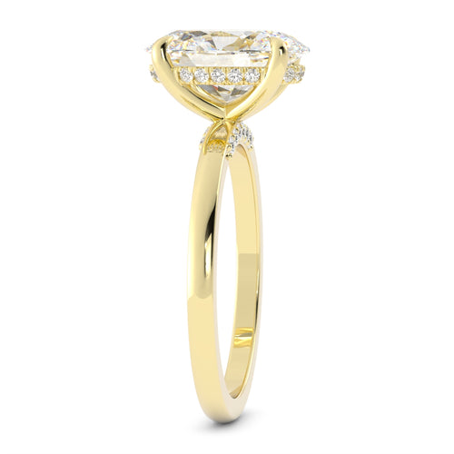 Jeremy | Custom Oval Solitaire