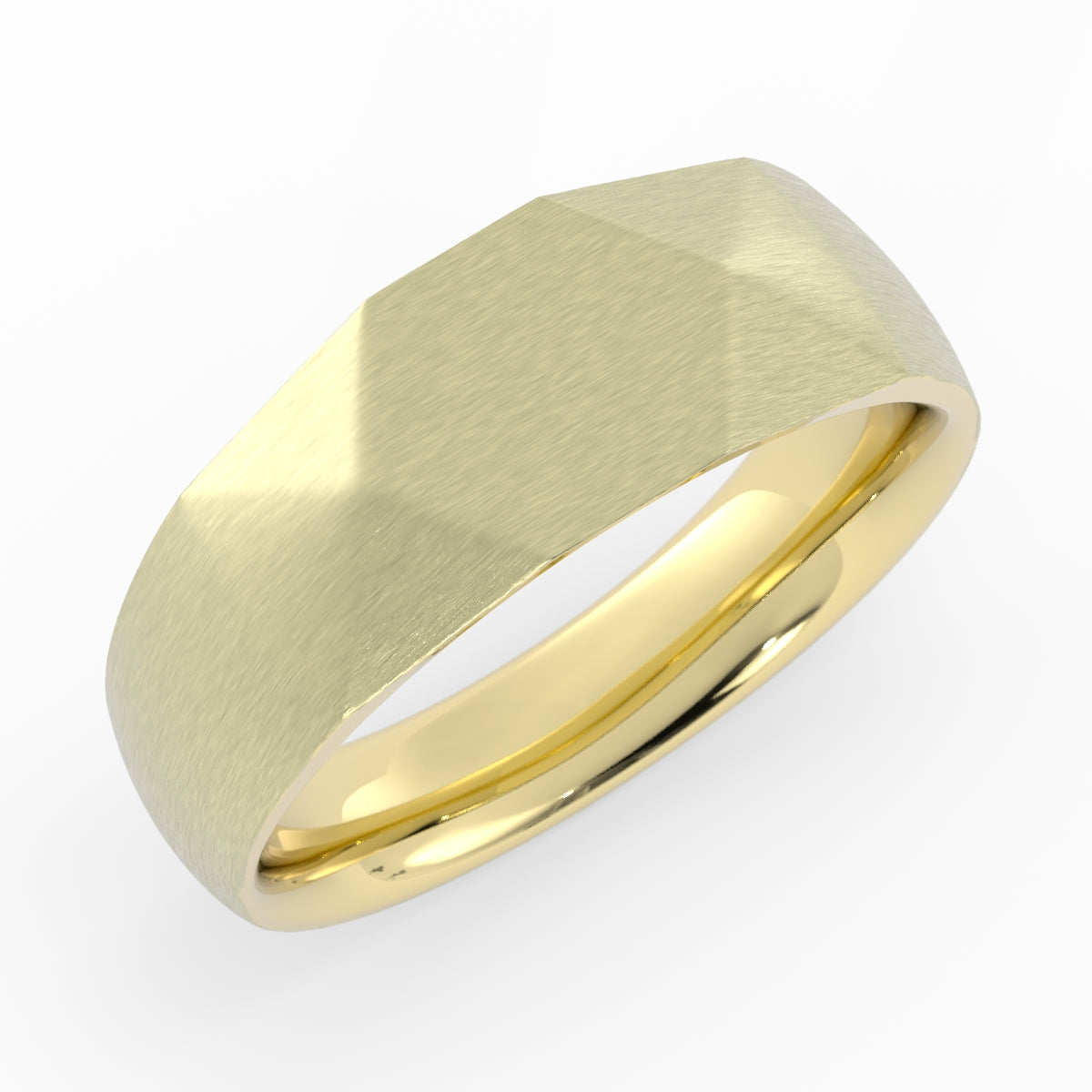 Custom Geometric Signet