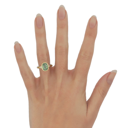 Montana Sapphire Signet