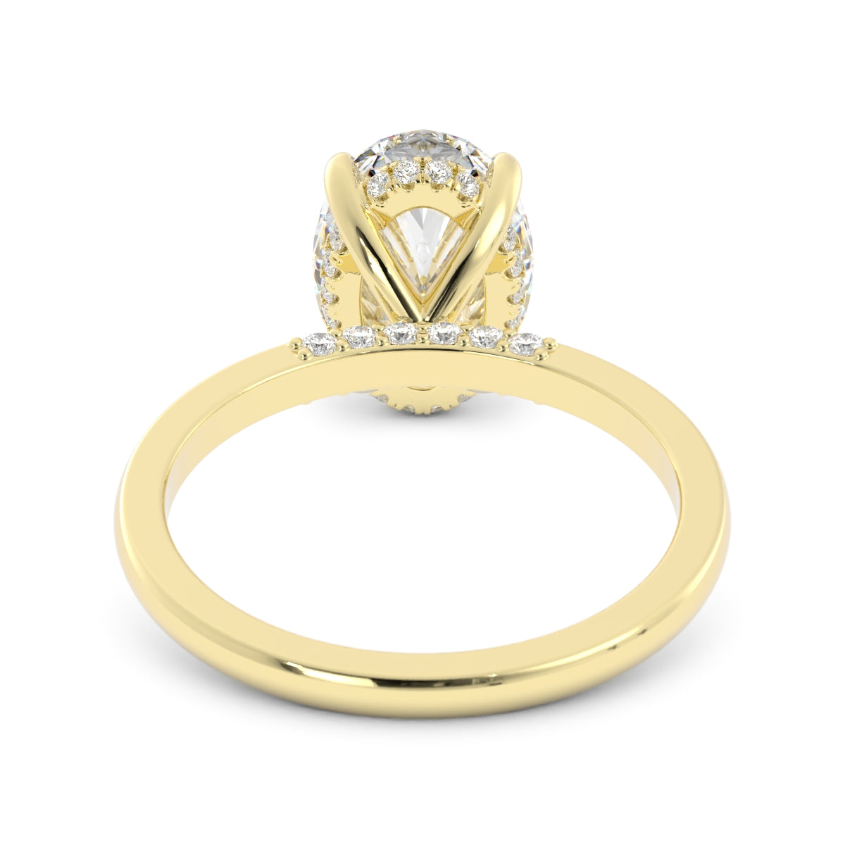 Jeremy | Custom Oval Solitaire