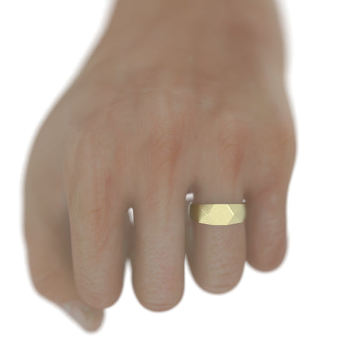 Custom Geometric Signet